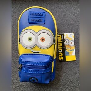 Loungefly Minions Despicable Me AMC/UNIVERSAL Minion Pencil Bag-HTF! NEW